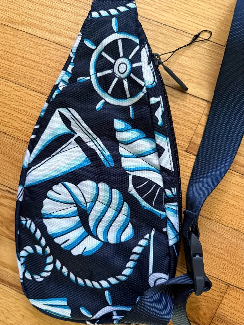 New Vera Bradley shore Enough crossbody sling backpack